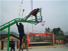 广西玉林新农村建设篮球架