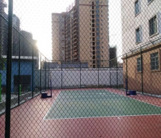 钦州球场围网及硅pu排球场施工